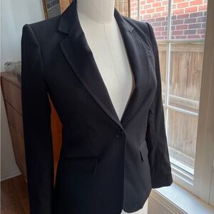 H&M Black Tailored Women's Blazer Jacket